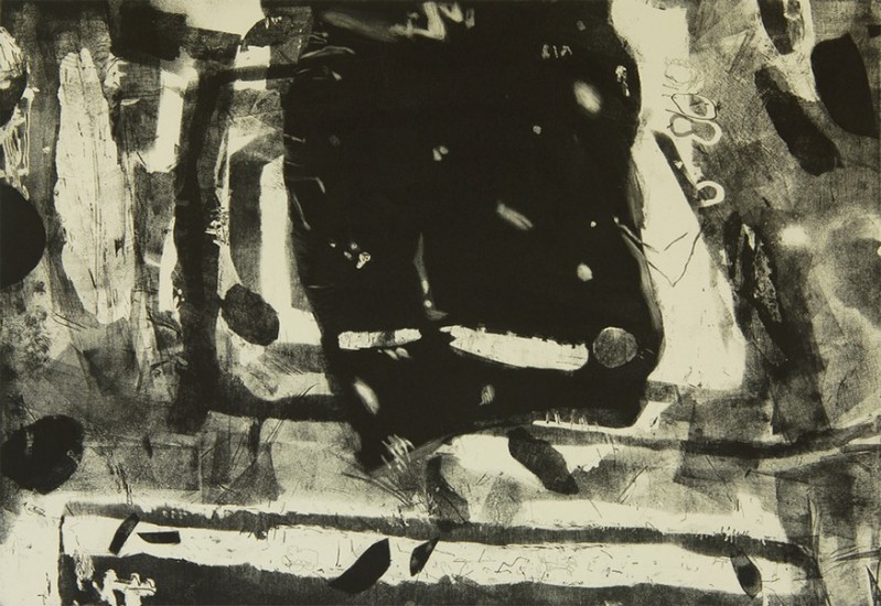 The Least is | etching, aquatint, soft ground, drypoint | 64×94 cm | 2015